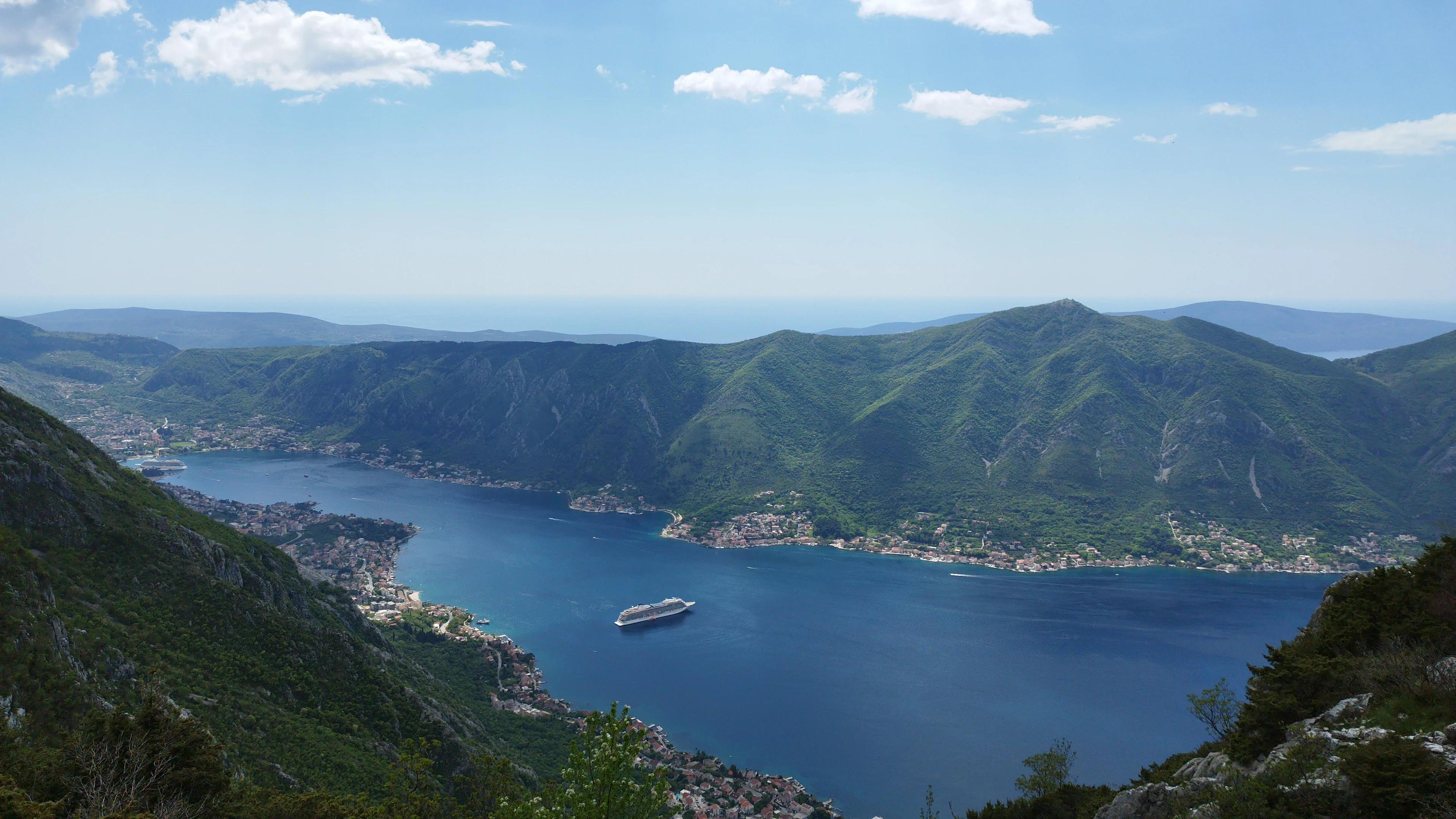 Kotor Bay Panorama View - Mali Zalazi Hike